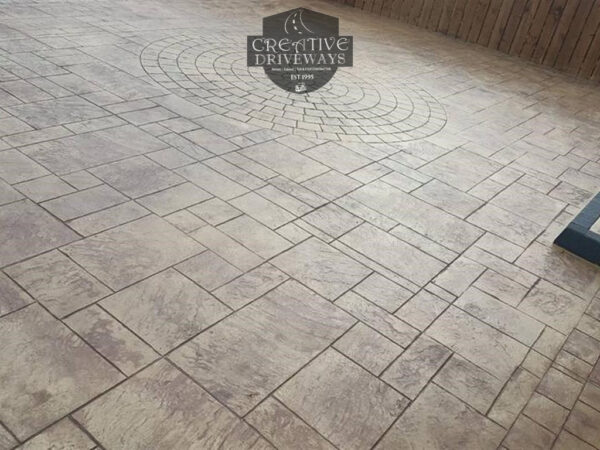 Imprinted concrete 1