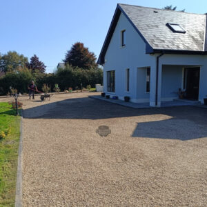 Tar and Brown Chip Driveway in Co. Limerick