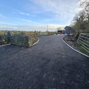 SMA Stone Mastic Asphalt Driveway in Portarlington, Co. Laois