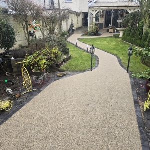 Resin Bound Patio and Footpaths in Portlaoise, Co. Laois