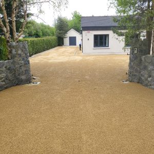 Tar and Chip Driveway in Monasterevin, Co. Kildare