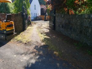 Ballylusk Gravel Driveway with a Tarmac Apron in Co. Kildare