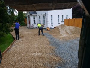 Ballylusk Gravel Driveway with a Tarmac Apron in Co. Kildare