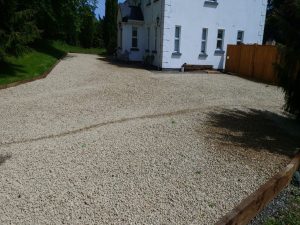 Ballylusk Gravel Driveway with a Tarmac Apron in Co. Kildare