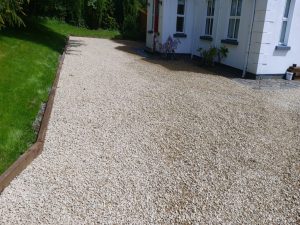 Ballylusk Gravel Driveway with a Tarmac Apron in Co. Kildare