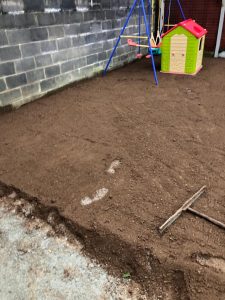 Barleystone and Turf Lawn Patio Installation in Limerick City