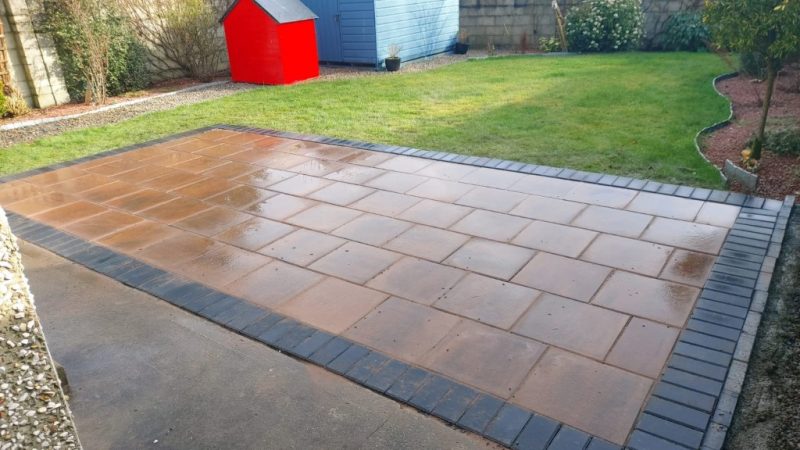 Barleystone Patio finished in Newcastle West, Co. Limerick