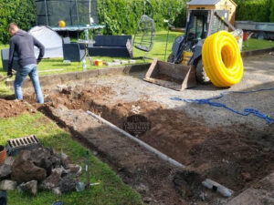 Barleystone Patio with New Drainage and Soak Pit in Limerick City