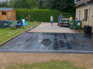 Barleystone Patio with New Drainage and Soak Pit in Limerick City