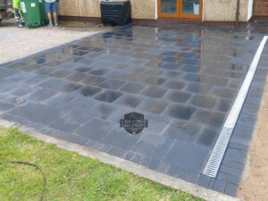 Barleystone Patio with New Drainage and Soak Pit in Limerick City