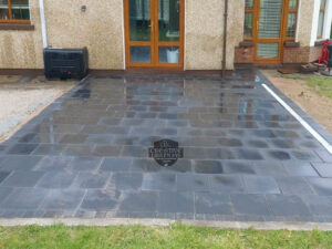 Barleystone Patio with New Drainage and Soak Pit in Limerick City