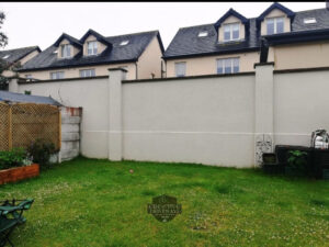 Birch Barleystone Patio with Damson Border in Naas, Co. Kildare