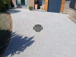 Birch Barleystone Paved Driveway in Limerick City