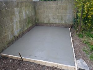 Concrete Driveway Extension and New Shed Base in Caherdavin, Limerick