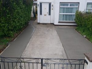 Concrete Driveway Extension and New Shed Base in Caherdavin, Limerick