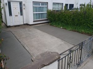 Concrete Driveway Extension and New Shed Base in Caherdavin, Limerick