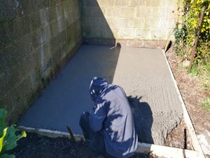 Concrete Driveway Extension and New Shed Base in Caherdavin, Limerick
