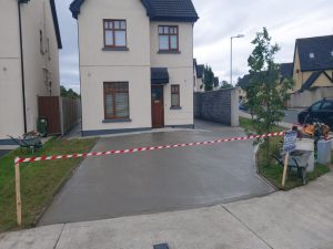 Concrete Driveway and Patio in Limerick City