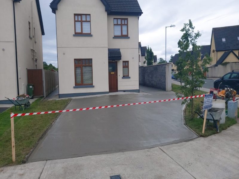 Concrete Driveway and Patio in Limerick City