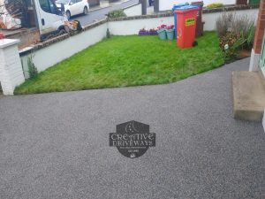 Grey Resin Bound Driveway in Limerick City