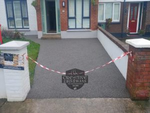 Grey Resin Bound Driveway in Limerick City