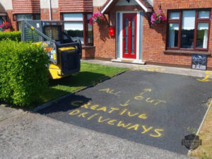 Kilsaran Paved Driveway with New Step in Limerick City