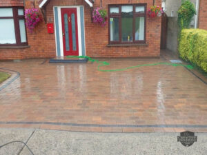 Kilsaran Paved Driveway with New Step in Limerick City