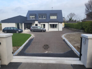 Large Tar and Chip Driveway in Naas, Co. Kildare