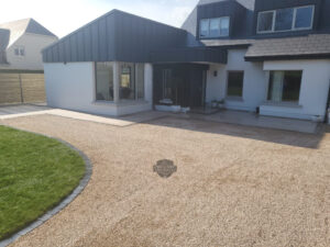 Large Tar and Chip Driveway in Naas, Co. Kildare