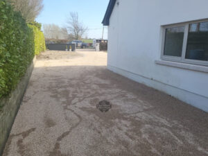 Large Tar and Chip Driveway in Naas, Co. Kildare