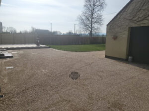 Large Tar and Chip Driveway in Naas, Co. Kildare