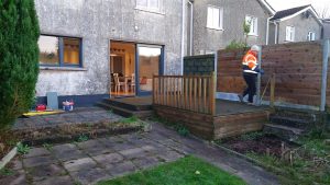 Limestone Patio in Limerick City