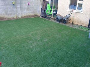 New Artificial Grass Garden in Limerick