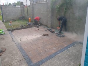 New Barleystone Patio with Charcoal Border in Limerick City
