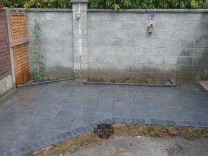 Newgrange Granite Patio with Slane Border in Newbridge, Co. Kildare