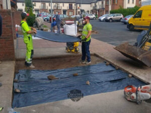 Patio with Barleystone Pavers in Limerick City