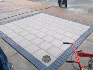 Patio with Barleystone Pavers in Limerick City