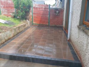 Raised Barleystone Patio in Limerick City