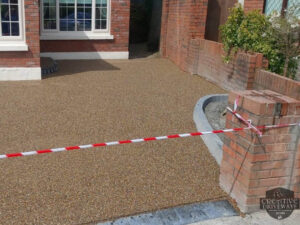 Resin Bound Driveway with Charcoal Key Kerbs in Newbridge, Co. Kildare