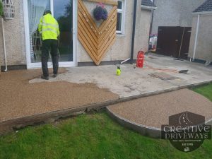 Resin Bound Patio in Limerick City