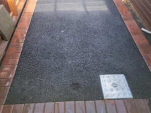 SMA Patio with Brick Border in Newbridge, Co. Kildare