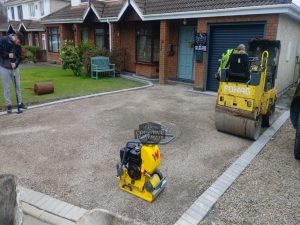 SMA Tarmac Driveway with Birch Border in Corbally, Limerick