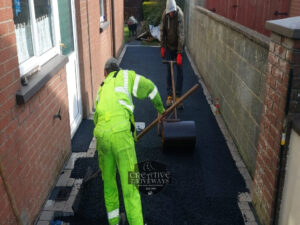 SMA Tarmac Driveway with Birch Border in Limerick City