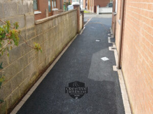 SMA Tarmac Driveway with Birch Border in Limerick City