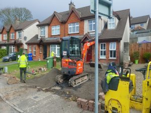 SMA Tarmac Driveway with Mulberry Border in Corbally, Limerick