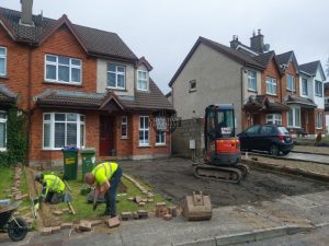 SMA Tarmac Driveway with Mulberry Border in Corbally, Limerick