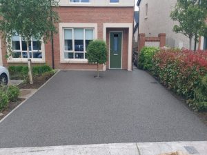 Silver Grey Resin Bound Driveway in Leixlip, Co. Kildare