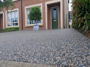 Silver Grey Resin Bound Driveway in Leixlip, Co. Kildare