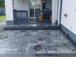 Silvery Grey Barleystone Patio in Limerick City