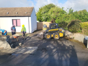 Tar and Chip Driveway in Newbridge, Co. Kildare